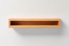 Default_An_wooden_shelf_with_an_rectangular_face_by_a_minimal_0