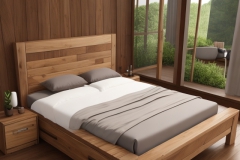 DreamShaper_v5_wood_bed_photorealistic_2