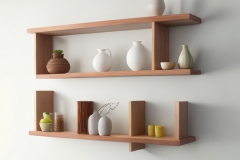 Leonardo_Creative_shelf_simple_with_different_wood_2